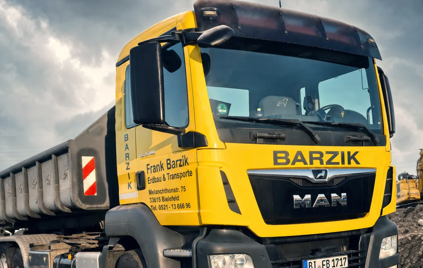 Der Fuhrpark von FB Erdbau & Transporte